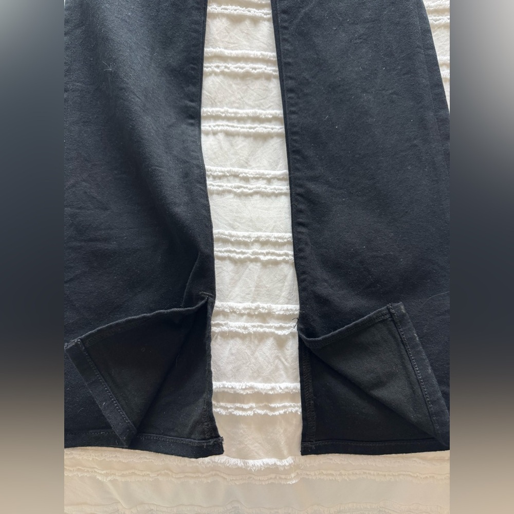 Express Skyscraper Black Boot Cut Jeans - Picture 3 of 4